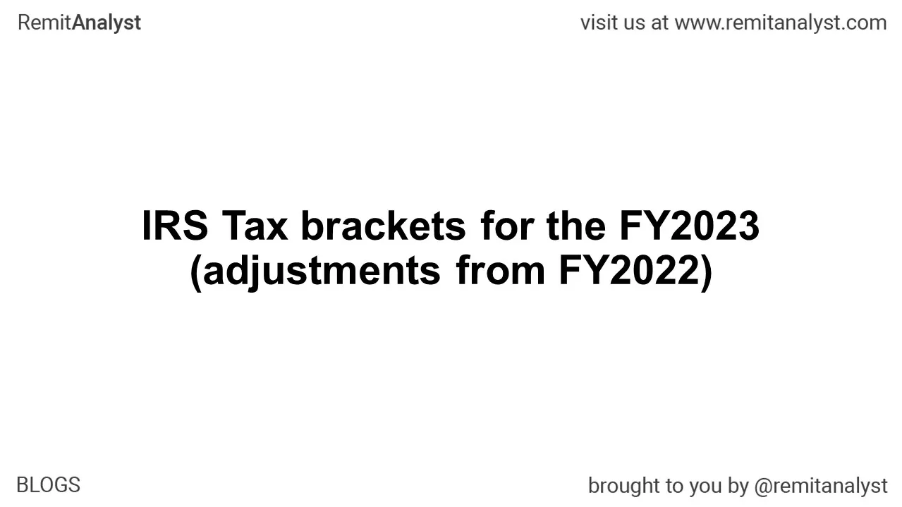 Maximize Your Earnings: Unveiling the Updated IRS Tax Brackets for FY2023 (Compared to FY2022)