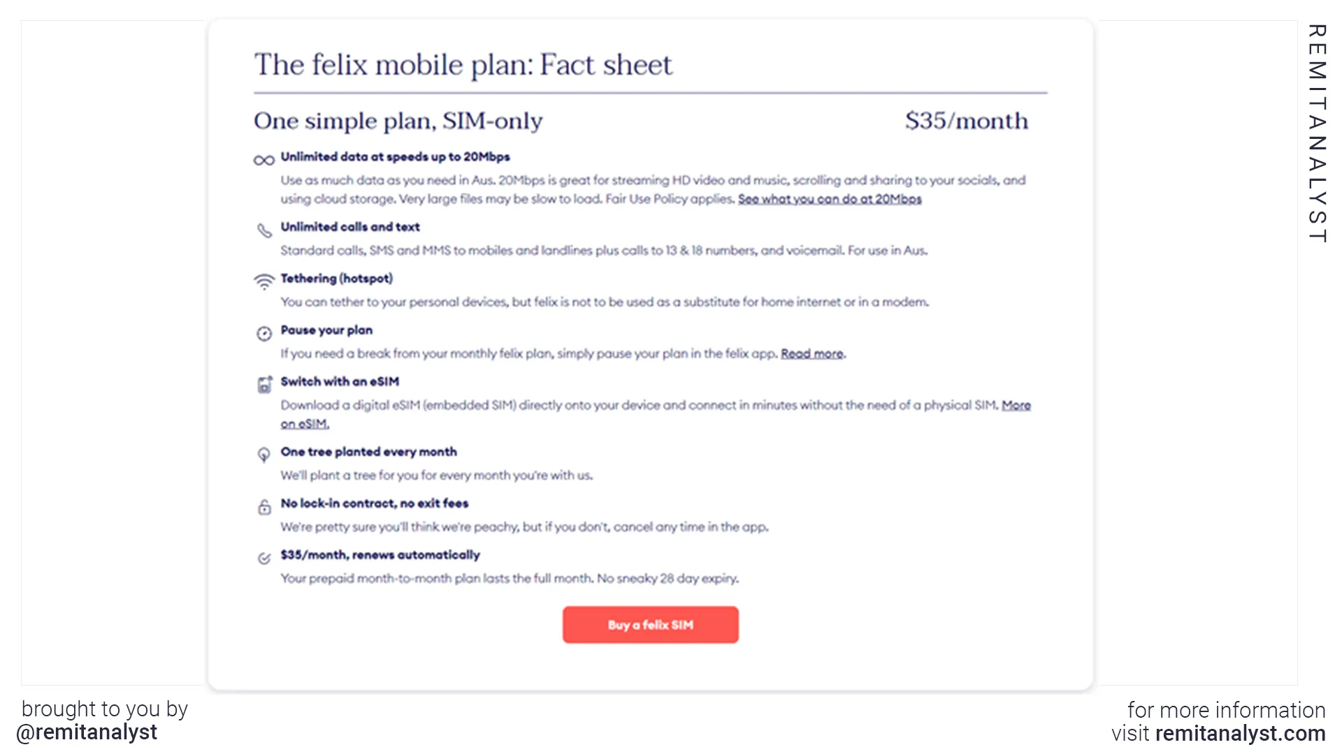 felix-mobile-australia-one-simple-plan-sim-only