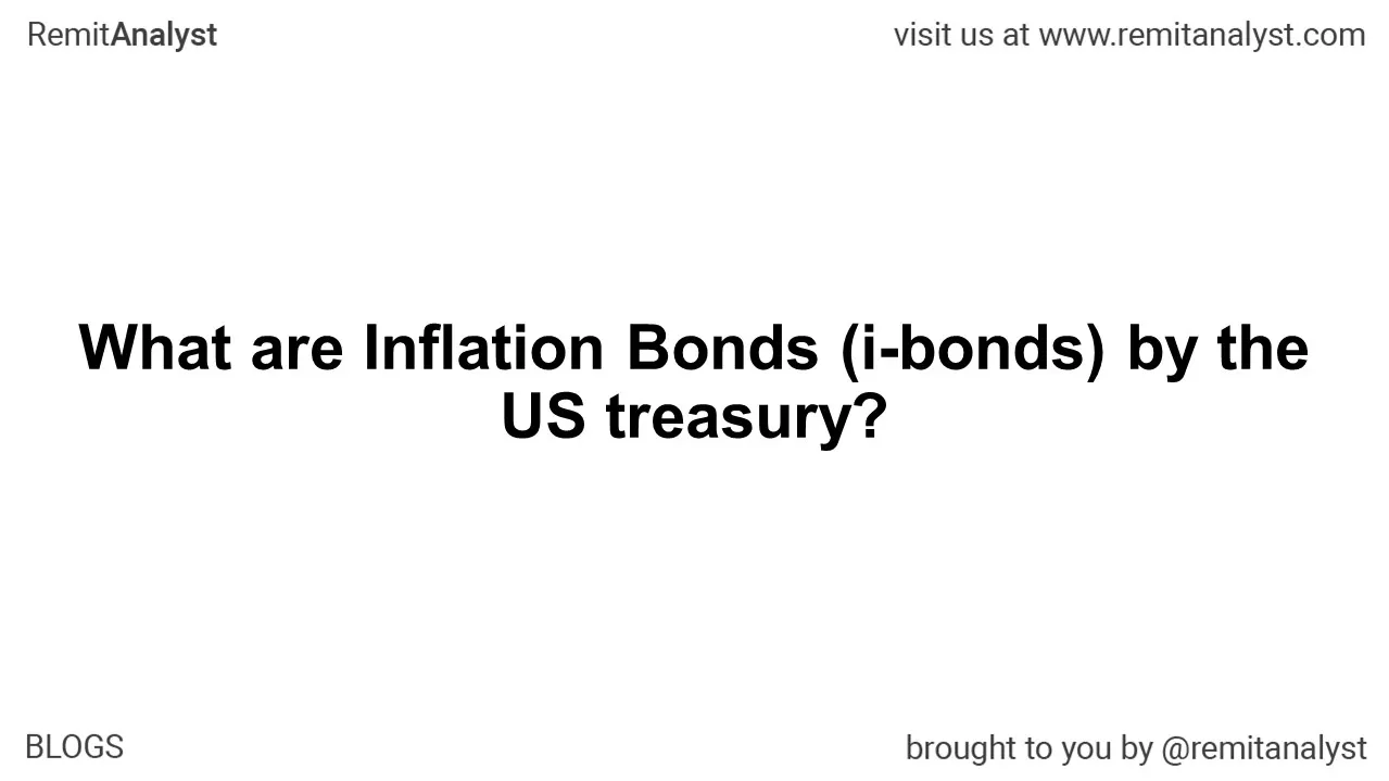 What are Inflation Bonds (i-bonds) by the US treasury?