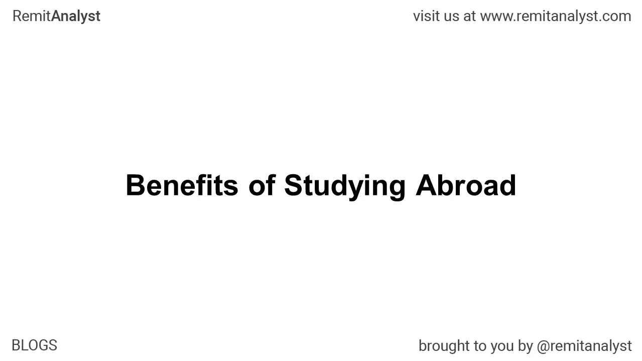What are the Benefits of Studying Abroad?